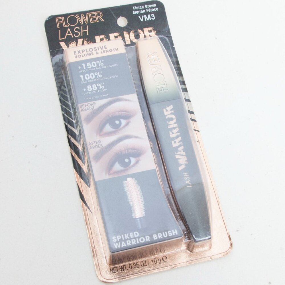 Flower Beauty Lash Warrior Mascara - Fierce Brown - Made in Italy